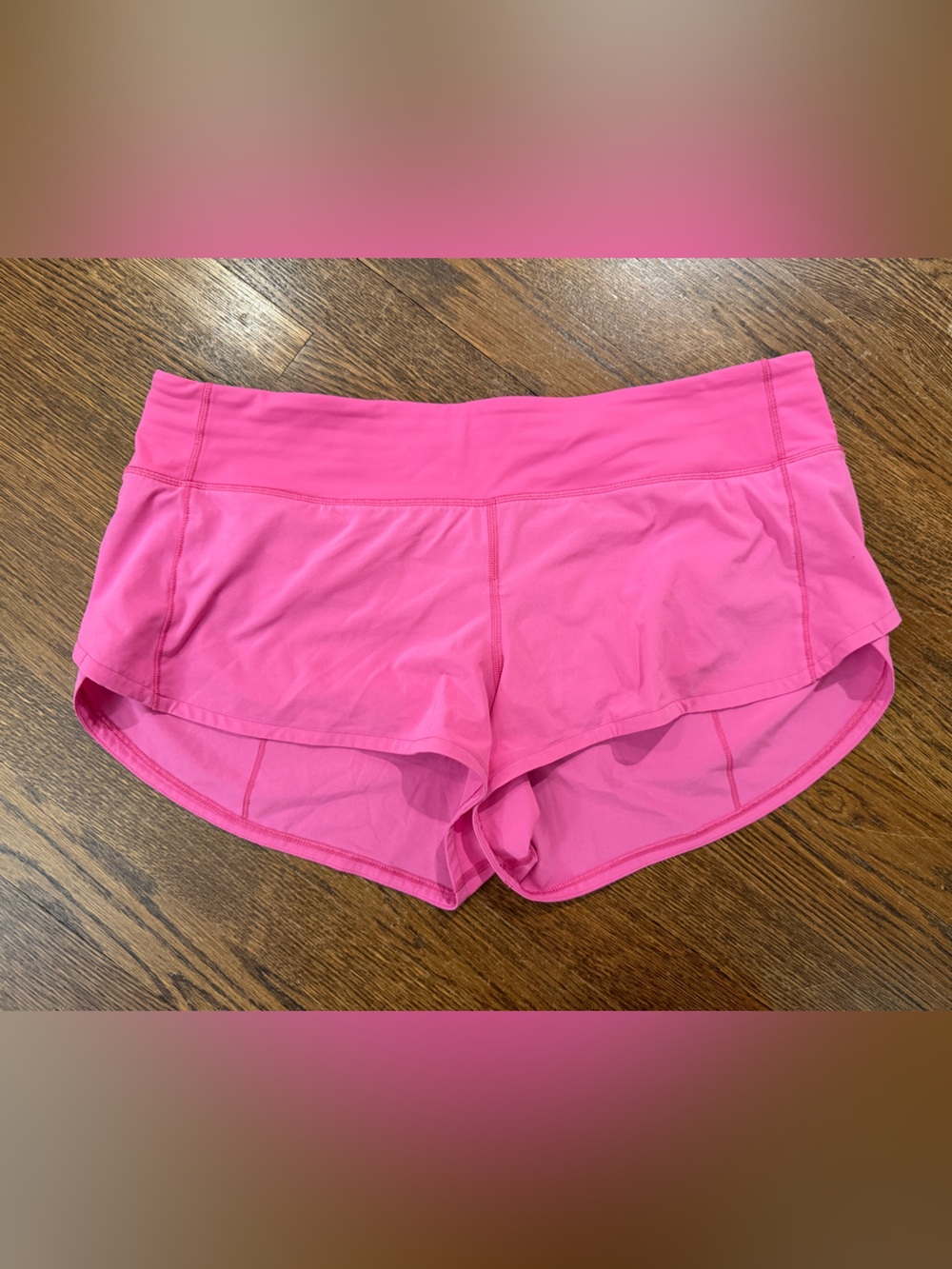 Lululemon pink shorts size 10